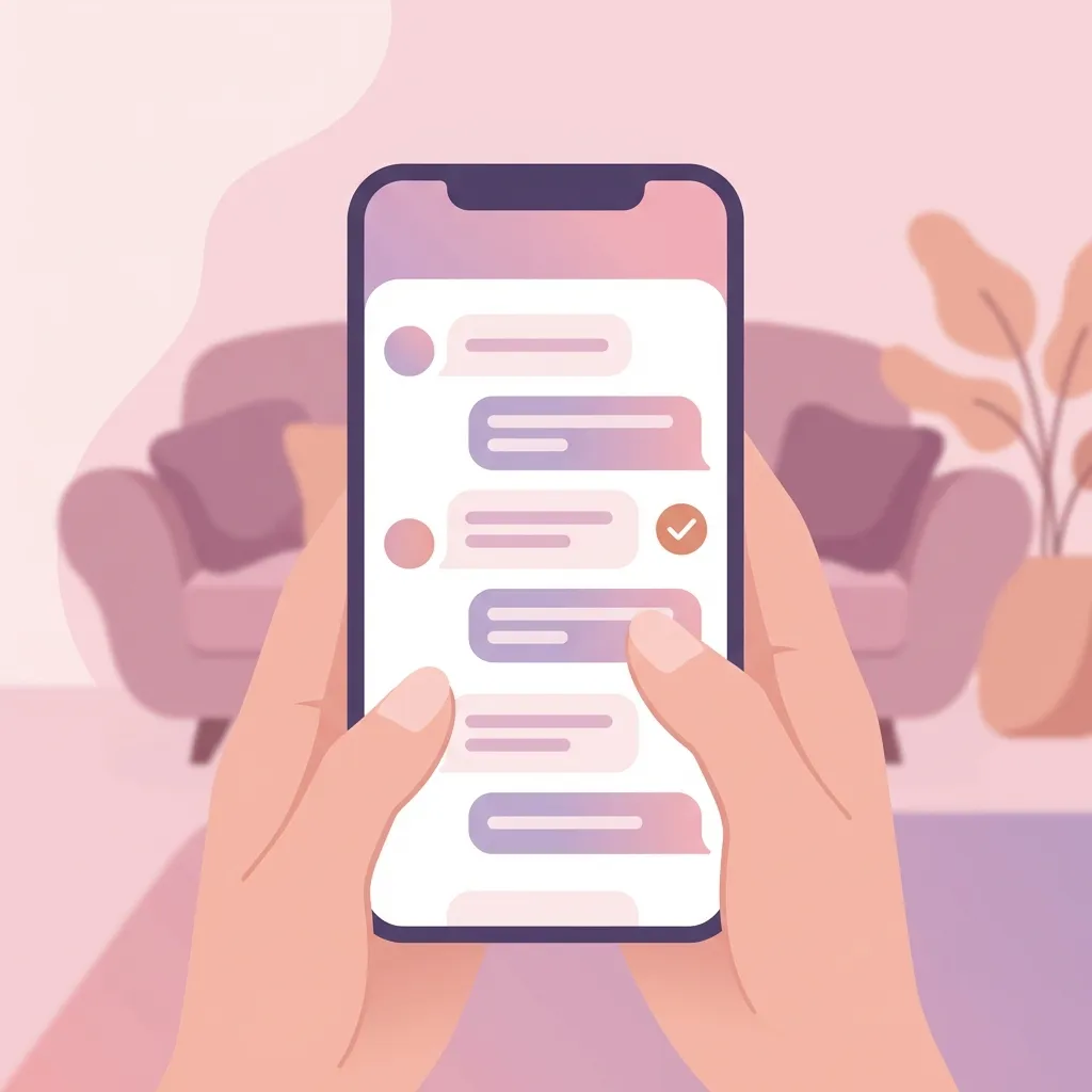 A smartphone screen displays cooperative messages, demonstrating how to prove you are the better parent in family court using best interest factors.