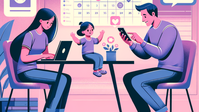 Coparents weekly meeting to discuss coparenting matters