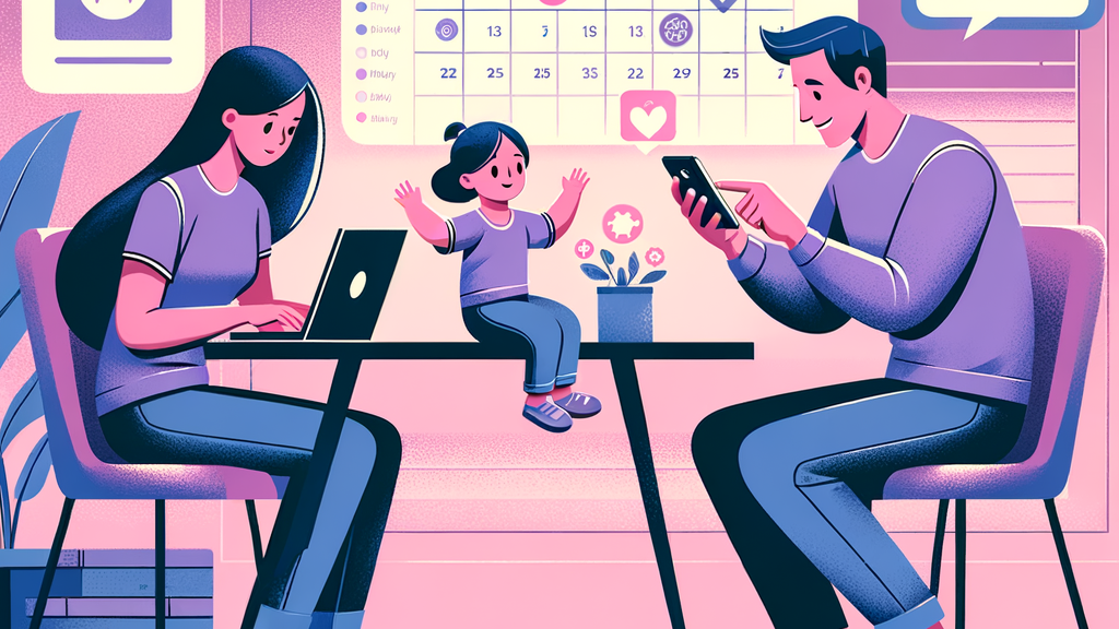 Coparents weekly meeting to discuss coparenting matters