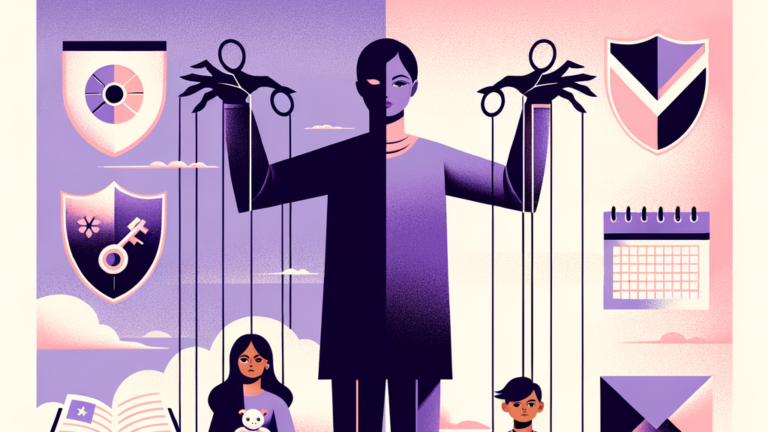 Coercive control with a controlling abusive ex