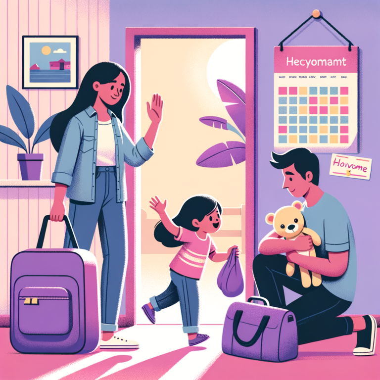 Coparenting exchange days