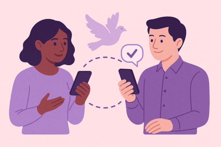 Coparents using BIFF to communicate