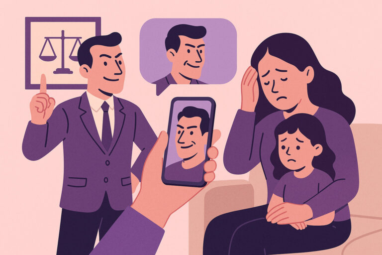 Narcissistic coparent and struggling mother coparent