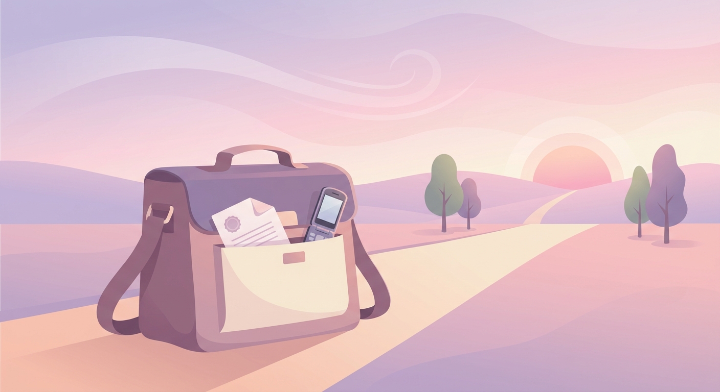Leaving narcissist checklist go bag