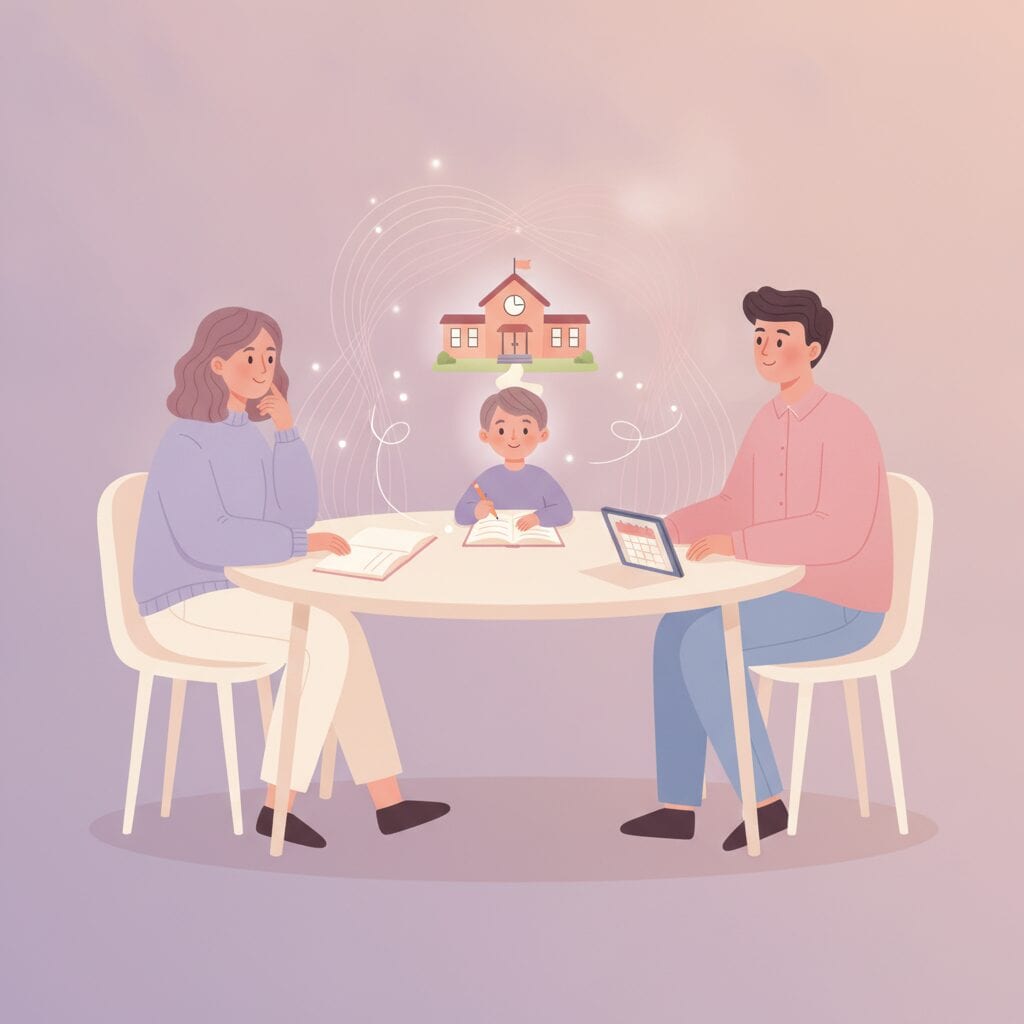 Navigating IEP Meetings and School Transitions in Co-Parenting